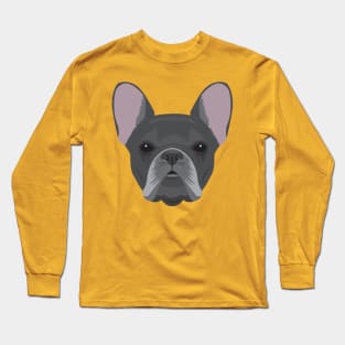 Black French Bulldog Long Sleeve T-Shirt